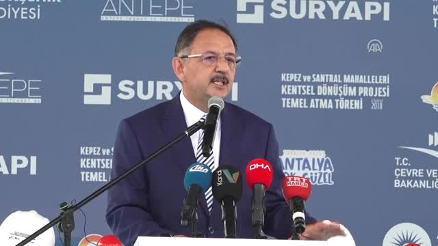 Özhaseki: Kentsel Dönüşüm Bir Keyfiyet Değil, Adeta Zorunluluk