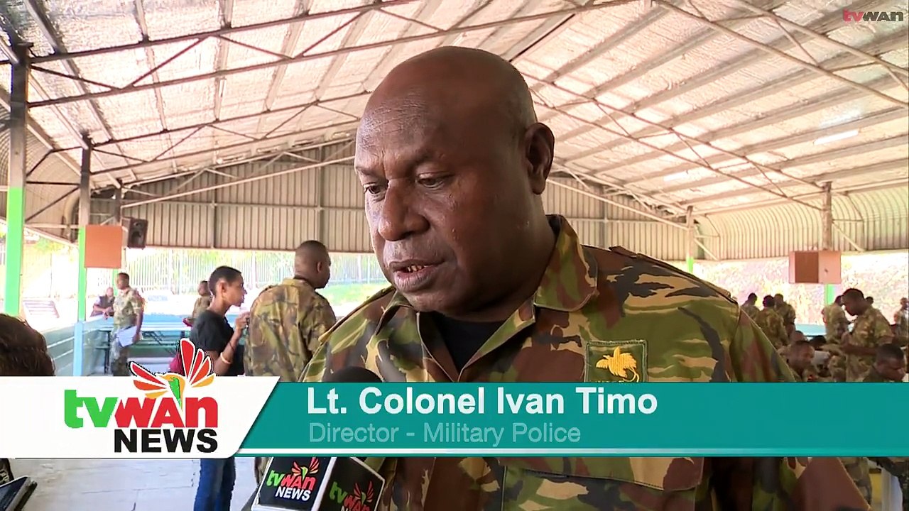 58 PNGDF Military Police successfully completed in their Public Order Management Training in Port Moresby today.