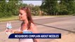 Neighborhood Residents Fed Up with Syringes Laying in Street