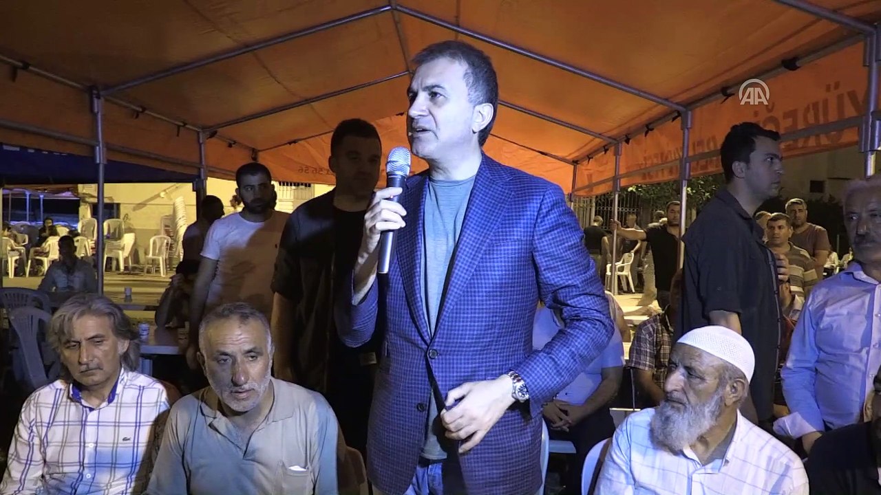 AB BakanıÇelik: 'Ülkemize göz diken teröristlere yaşadıkları yeri dar edeceğiz' - ADANA