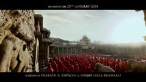 #Padmaavat, releasing on 25th January 2018 in theatres near you. Now also in 3D, Imax 3D, Tamil & Telugu. Padmaavat Ranveer Singh​ Shahid Kapoor Aditi Rao Hyd