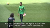 Firmino urges Brazil teammate Alisson to join Liverpool