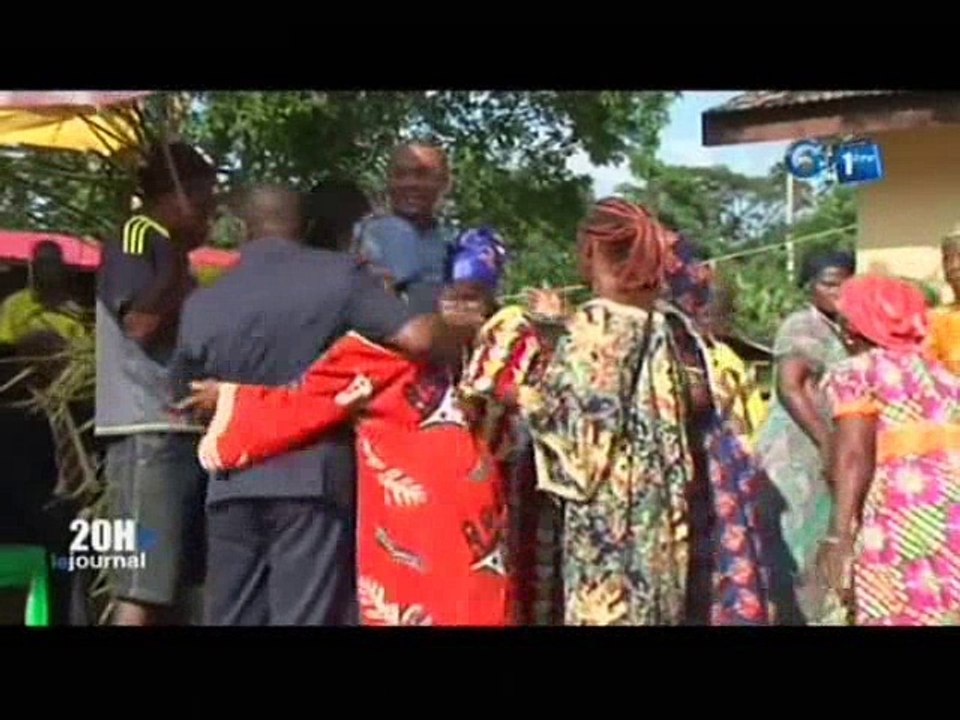 RTG / Cérémonie d’inauguration de villas aux  personnels de santé dans le Woleu-Ntem