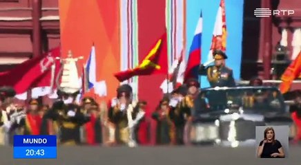 Rússia comemora aniversário da vitória sobre o nazismo