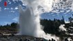 Yellowstone's massive geyser keeps on erupting