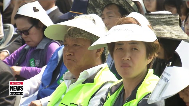 Moon Ordinary Koreans wrote history; Sacrifice for one another is patriotism vows to recover of remains of fallen soldiers in DMZ