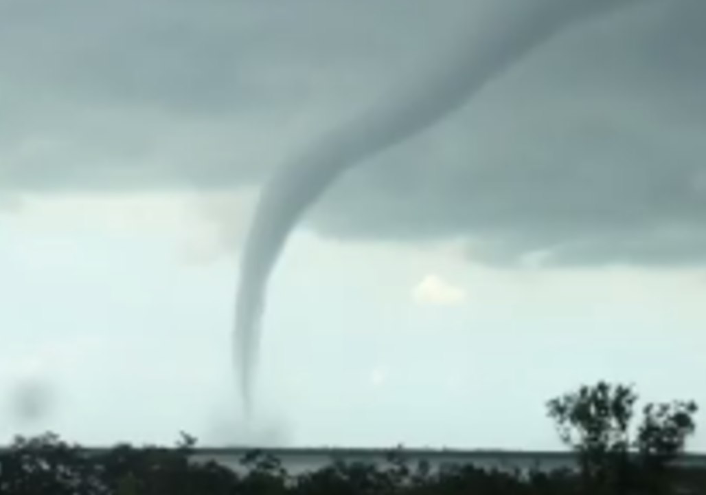 Waterspout Forms Off Florida's Sugarloaf Key