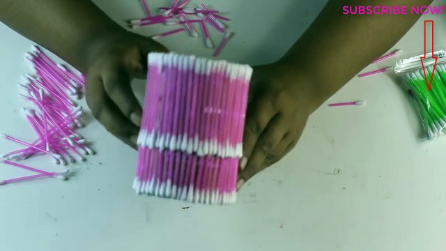কটন বাড দিয়ে কত কিছুই না বানানো যায়-দেখুন Amazing Idea To Reuse Cotton Buds