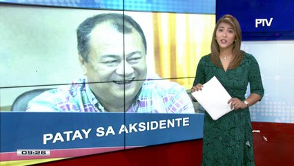 Laoag City VM Fariñas, patay sa aksidente