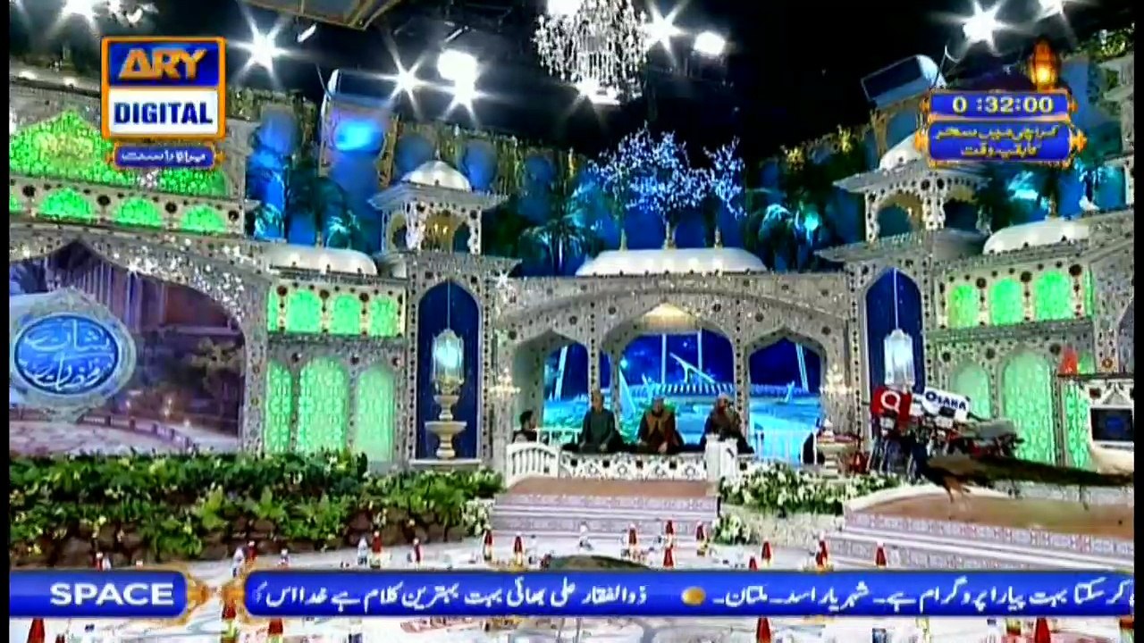 Shan-e-Sehr – Segment – Middath-e-Rasool – 7th June 2018