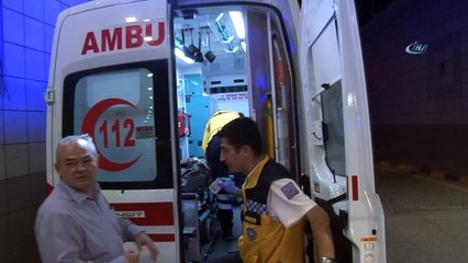 Dalgın sürücü tünele tersten girince kaza kaçınılmaz oldu