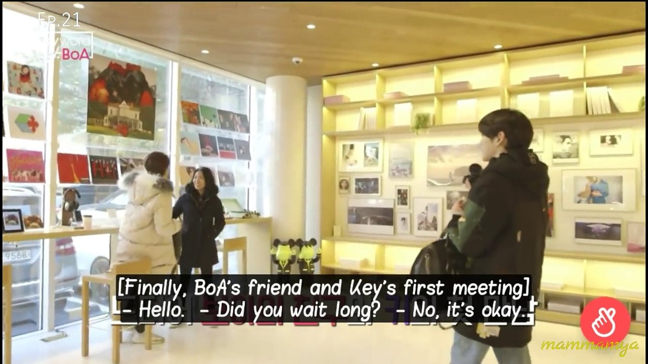 [Eng Sub] KeywordBoA Ep.21 - 22 Introduce BoA's Friend