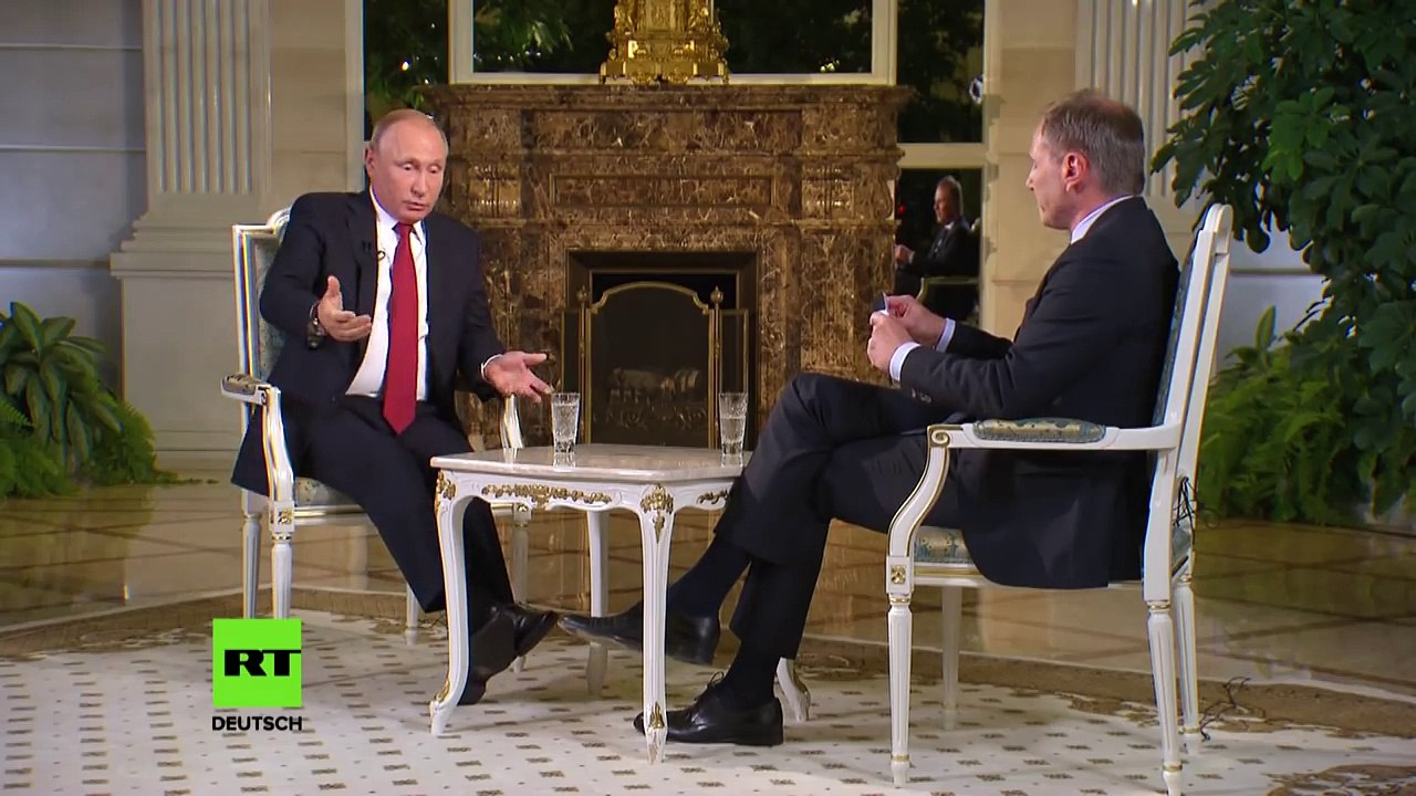 Putin beim Österreichischen Rundfunk: Seien Sie so nett, lassen Sie mich ausreden!