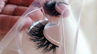 Mink lashes package customized with factory wholesale price.