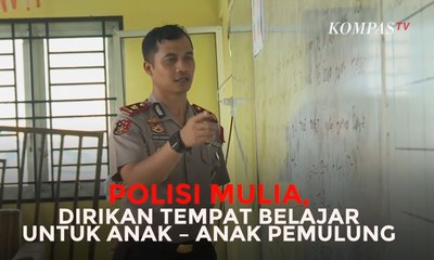 Polisi Mulia, Dirikan Tempat Belajar untuk Pemulung