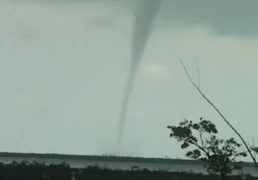 Waterspout Spotted Near Cudjoe Key, Florida