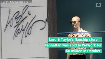 Lord & Taylor Closes Flagship Manhattan Store