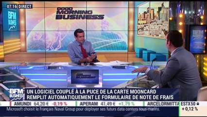 Mooncard automatise les notes de frais et des dépenses professionnelles - 07/06