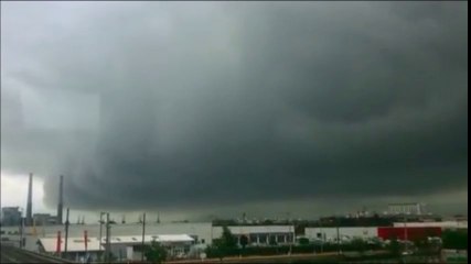 Arcus dans le ciel du Havre