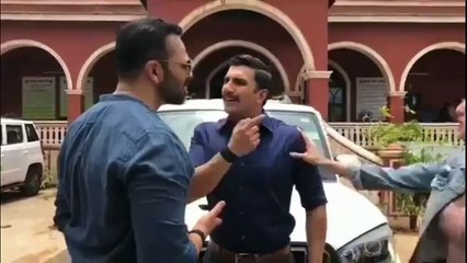 Rohit Shetty Angery on Ranveer Singh leaked the Simba movie details
