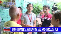 #SentroBalita: Training ng TESDA sa Manila City Jail, nagsimula na