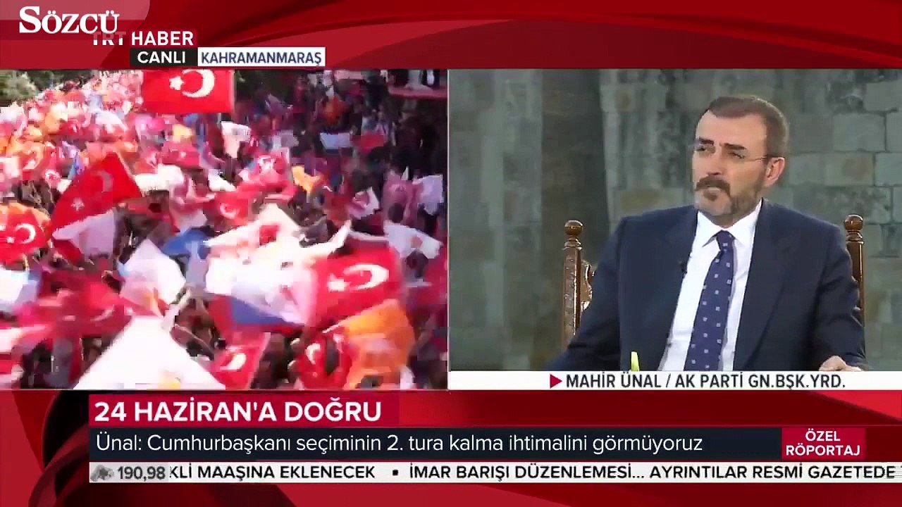 AKP Sözcüsü Ünal son anket sonuçlarını açıkladı