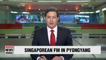 Singapore's FM to visit Pyongyang ahead of North Korea-U.S. summit