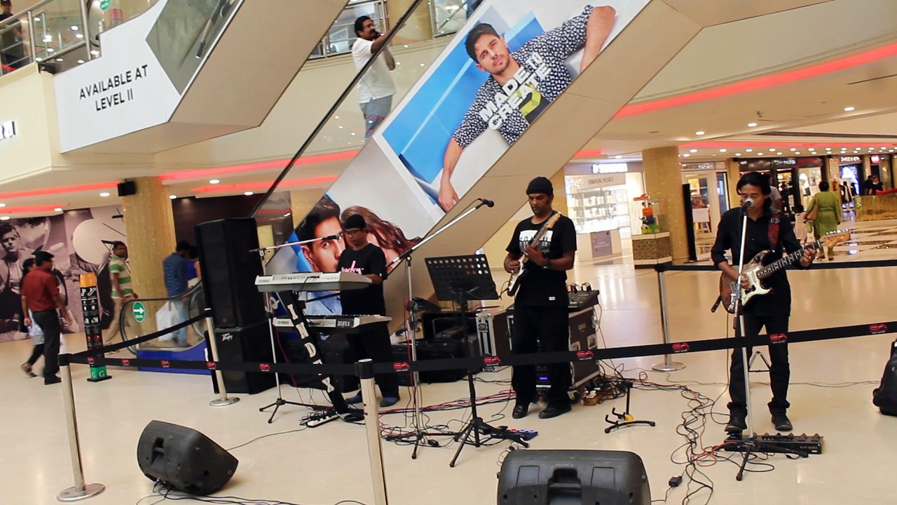 Index Band Playing in Express Avenue Mall Chennai..