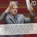 Grosse colère de Jean Lassalle à l'Assemblée nationale