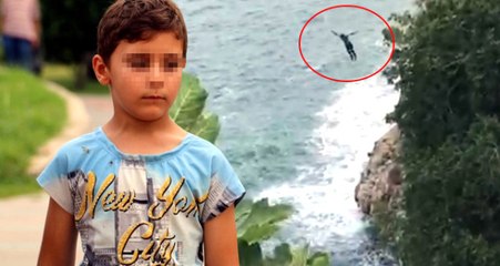 Oğlunu "Ona iyi bakın" Deyip Parktaki Vatandaşlara Bırakan Baba, 35 Metreden Atladı