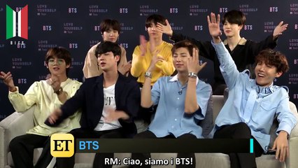 [SUB ITA] BTS on New Album 'Love Yourself Tear' @ ET
