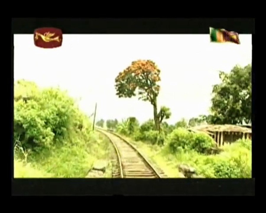 Sri Lanka Rail road _Udarata Manike_ on Rupavahini Talawakele to Nanuoya