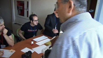 Erkilet Havaalanı’nda oy verme işlemi başladı