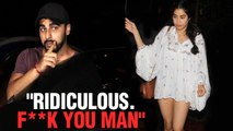 Arjun Kapoor Slams Media For Highlighting Janhvi Kapoor's Clothes