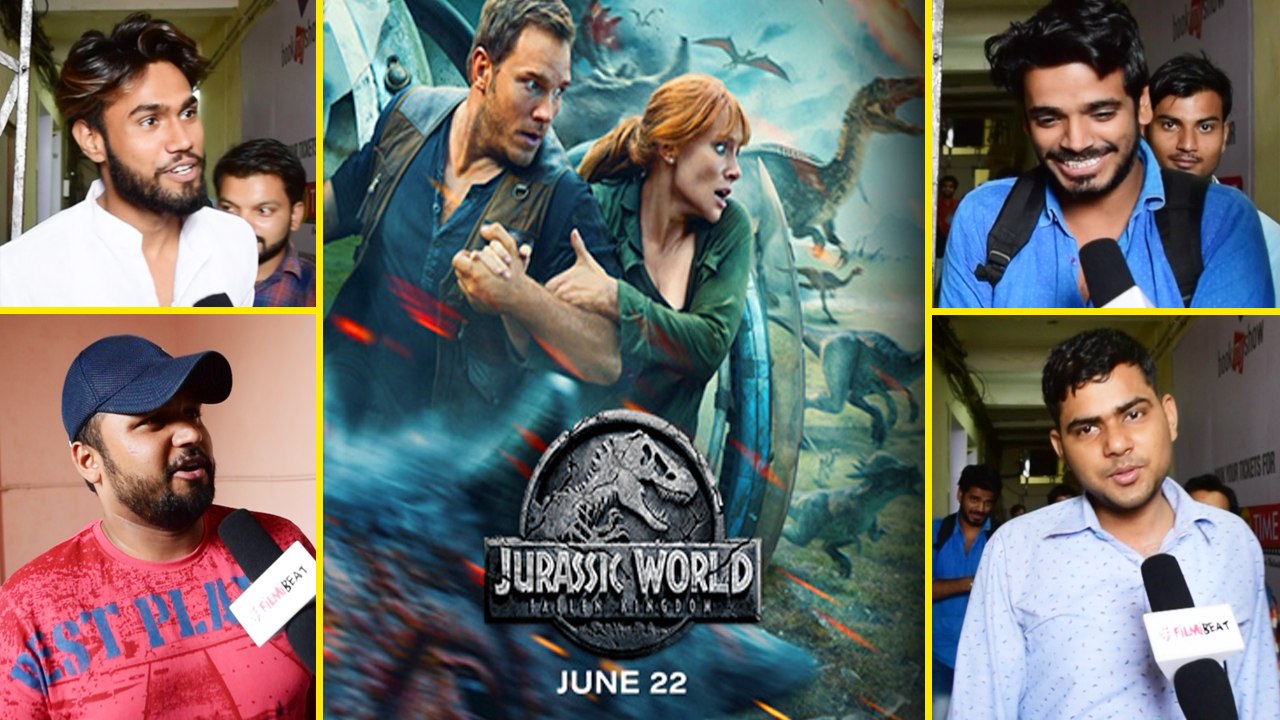Jurassic World: Fallen Kingdom Public Review: Chris Pratt | Bryce Dallas Howard | FilmiBeat