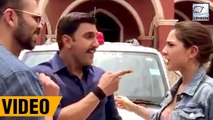 Simmba First Look : Ranveer Singh Teases Sara Ali Khan In This Video
