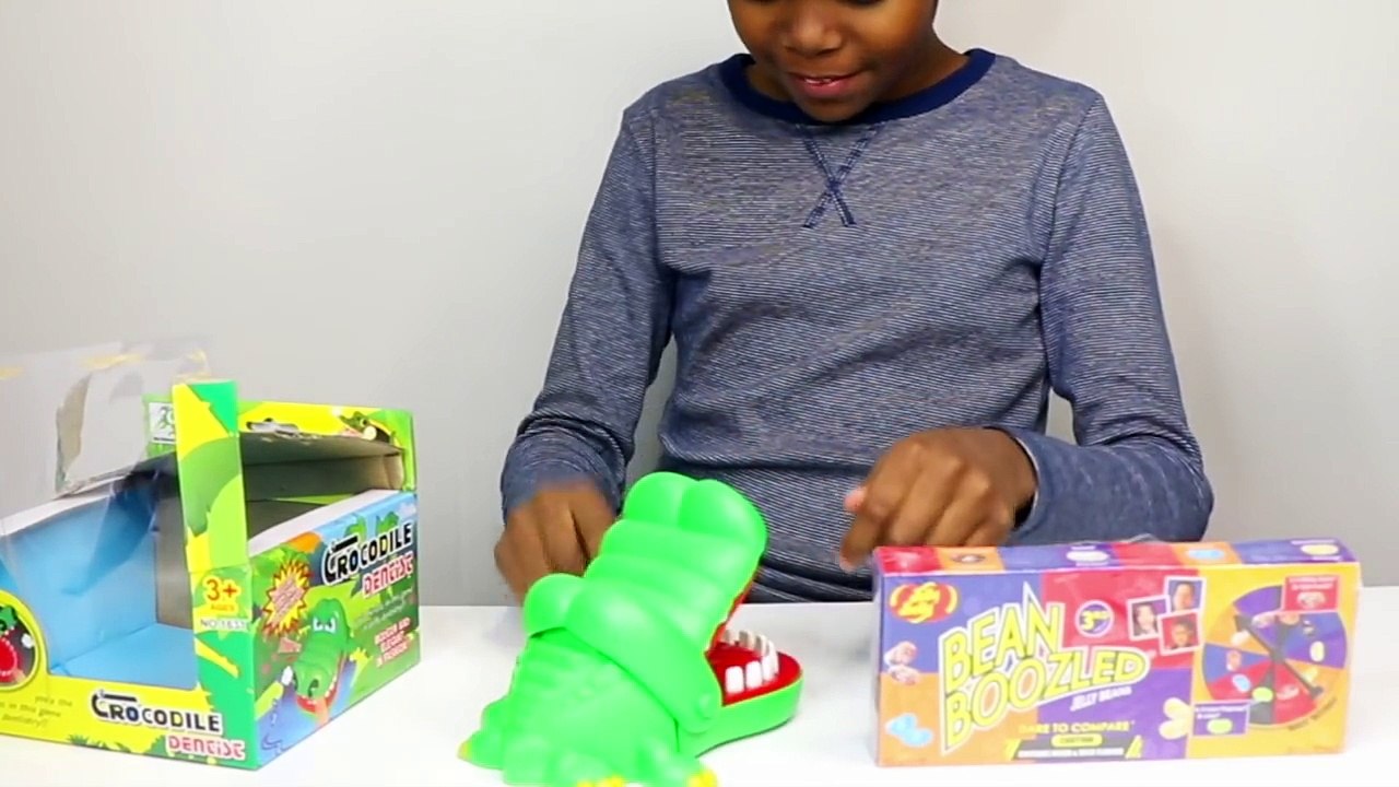 Jeux de société  Crocodile Dentist  -  Challenge rigolo & Jelly Beans - Hardidson
