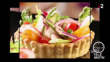 Gourmand - Tartelette aux légumes crus