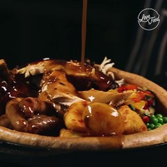 Stuffed Yorkshire Pudding