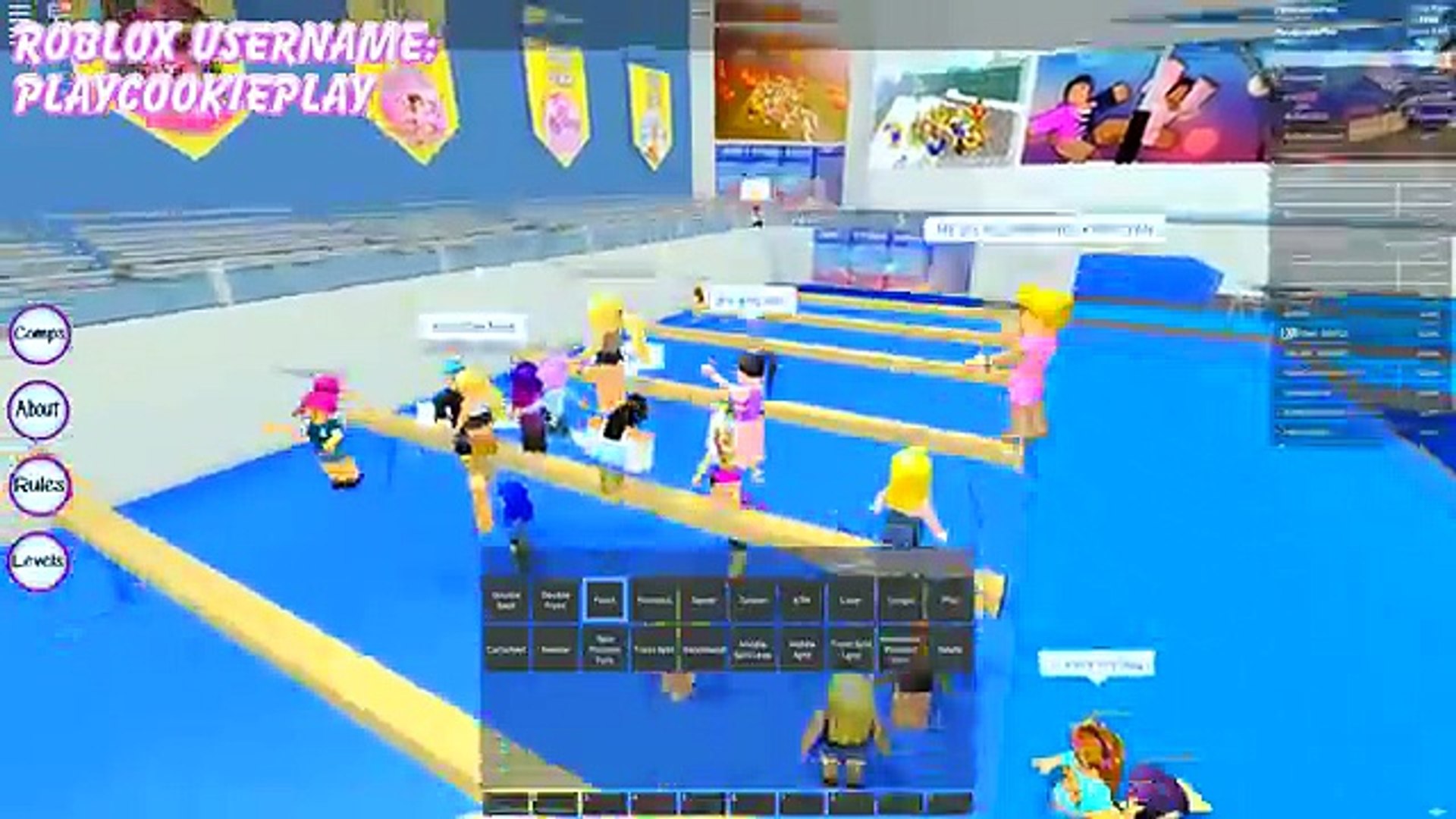 Gymnastics Rollerskating Let S Play Roblox Fun Video Games Video Dailymotion - in game rules roblox