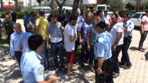 Adana'da toplu taşımacıların taşlı sopalı silahlı kavgası