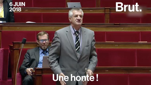 La grosse colère de Jean Lassalle en pleine Assemblée