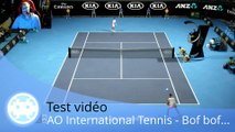 Test vidéo - AO International Tennis - Un jeu passable, voire médiocre