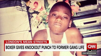 Boxer says sport helped him escape gang life