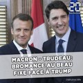 Macron-Trudeau, la bromance continue face à Trump