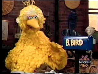 Classic Sesame Street - Big Bird Pretends To Be a Mailbox