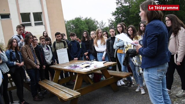 Quimper. La capsule temporelle des lycéens de Cornouaille