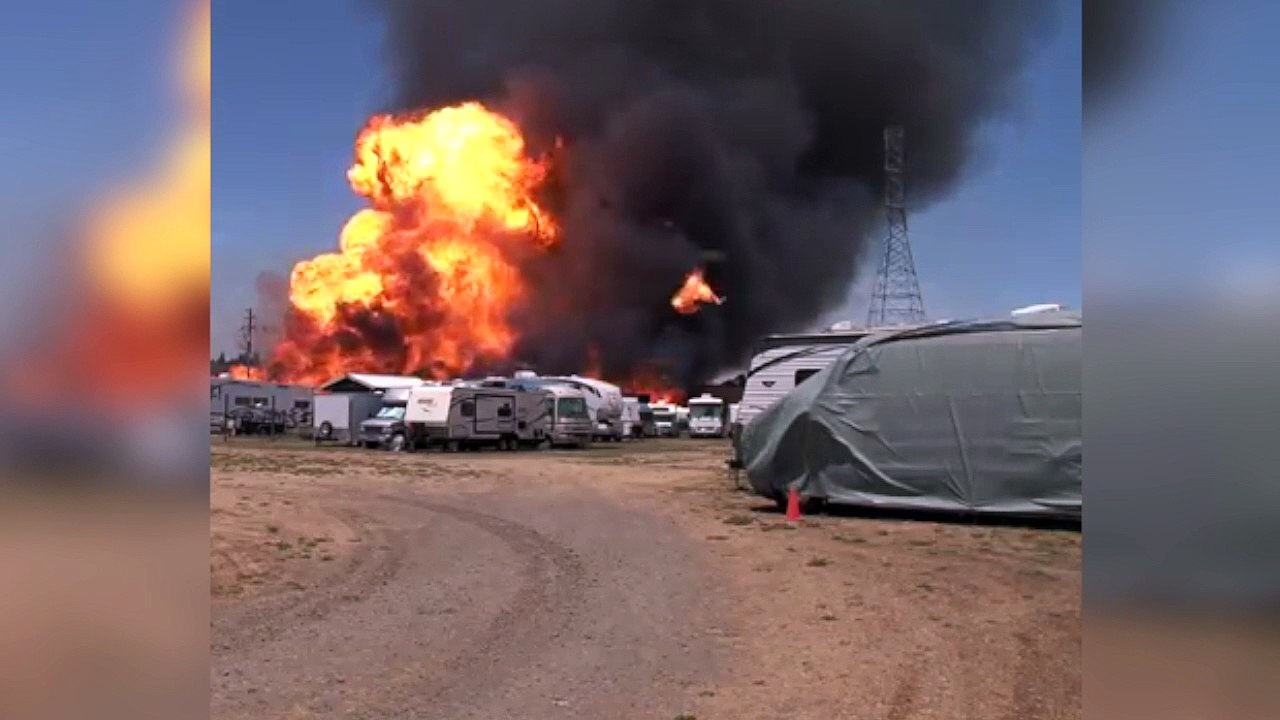 Peligro propano: sale disparado un objeto volador letal