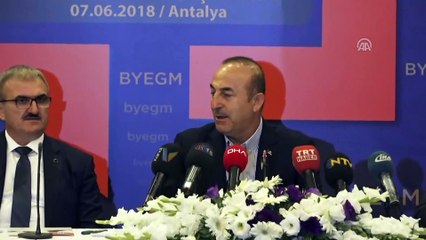 Çavuşoğlu: 'Kandil'de operasyonlar yapıyoruz, temizleyeceğiz'- ANKARA