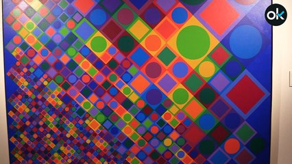 Exposición Victor Vasarely, en el Museo Tyssen-Bornemisza